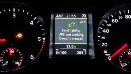 Golf 7 viraj farı AFS hatası