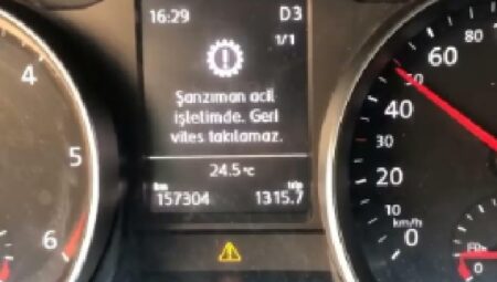 Şanzıman acil işletimde geri vites takılamaz ne demek ?